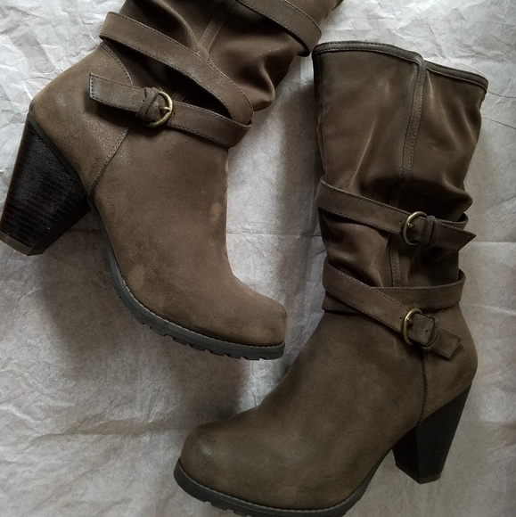 pam buckle scrunch boot